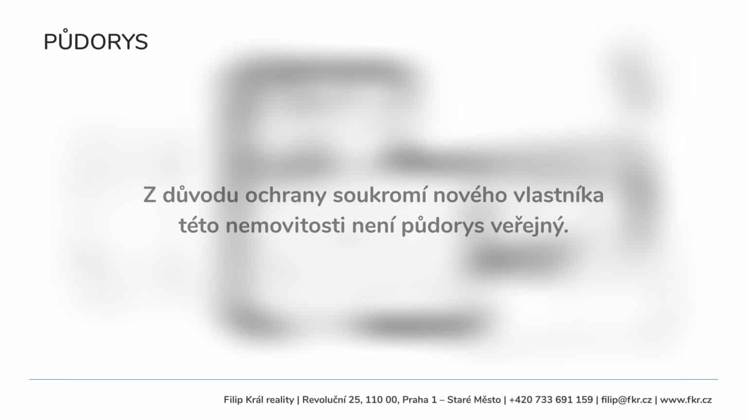 Půdorys již není veřejný